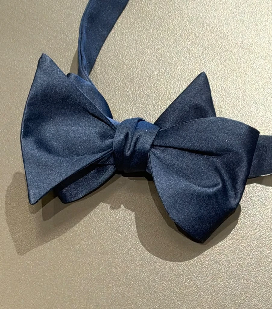 Navy bow tie at Modern Suit & Dress